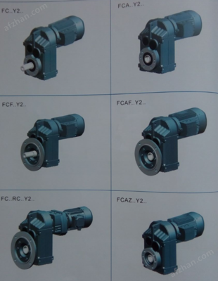 FC27-FC87平行轴斜齿轮减速机 齿轮结构、尺寸选型与性能解析